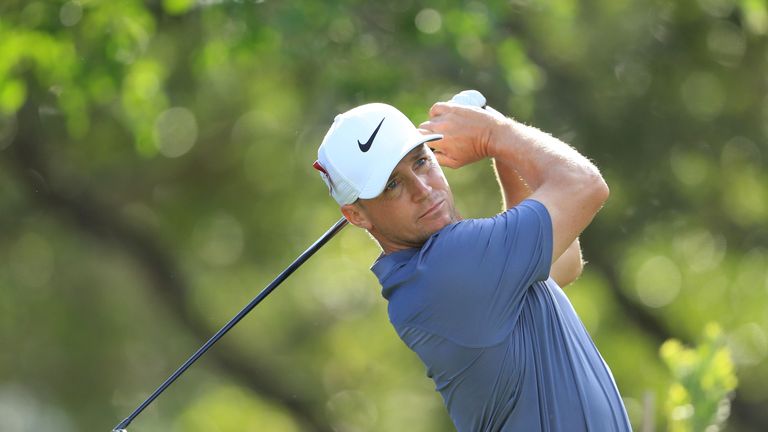 Alex Noren during the first round of the 2018 Honda Classic on The Champions Course at PGA National on February 22, 2018 in Palm Beach Gardens, Florida.