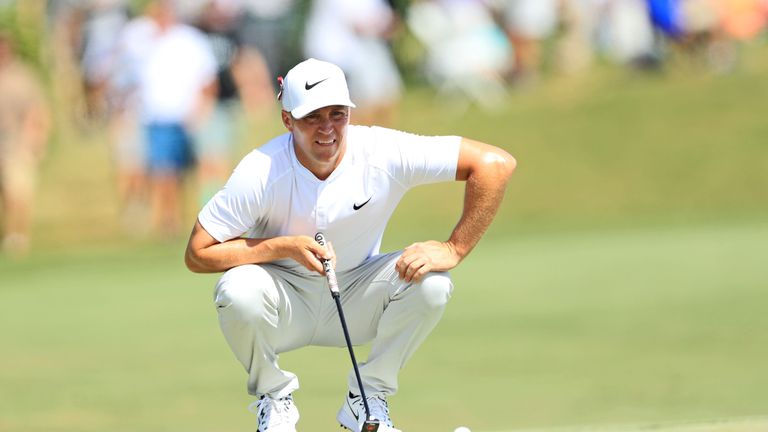 Alex Noren during the final round of the 2018 Honda Classic on The Champions Course at PGA National Resort 