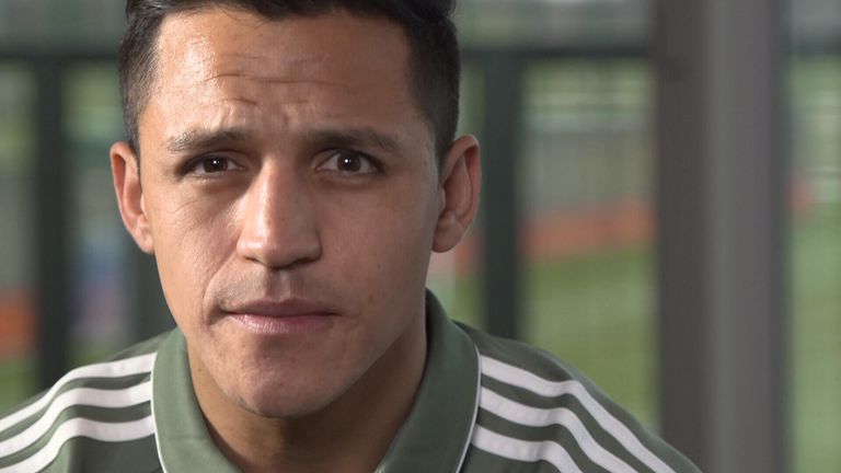 As Manchester United prepare to face Newcastle on Super Sunday, Alexis Sanchez speaks exclusively to Thierry Henry for Sky Sports