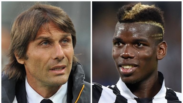 Paul Pogba Antonio Conte Juventus