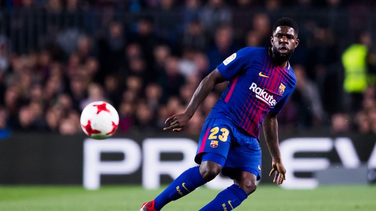 Samuel Umtiti of FC Barcelona