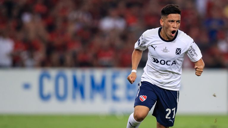 Atlanta have signed 18-year-old Ezequiel Barco for a league record fee