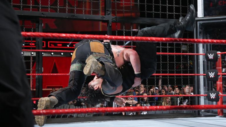 Braun Strowman pinned five men in the Elimination Chamber - but still didn't win