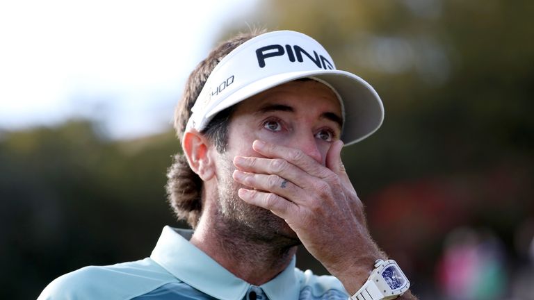 An emotional Bubba Watson celebrated his 10th career title on the PGA Tour