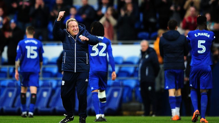 Neil Warnock saw his side move four points clear of third place on Sunday