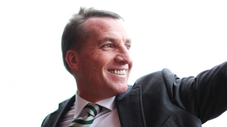 Celtic manager Brendan Rodgers was delighted with the response from his side