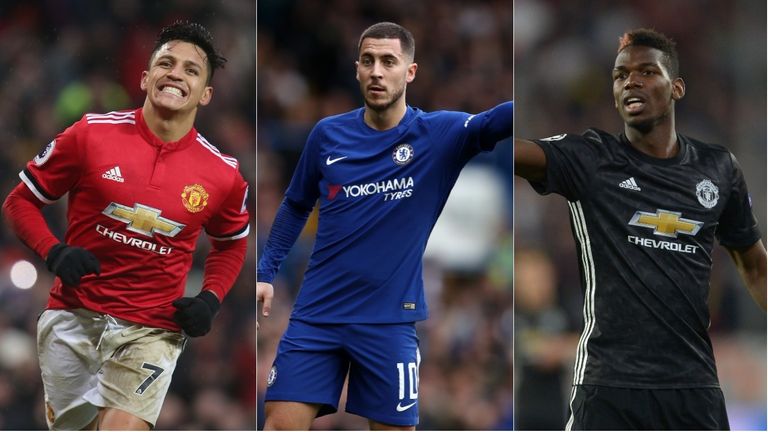 Skysports.com readers have picked their Mancheter United-Chelsea combined XI