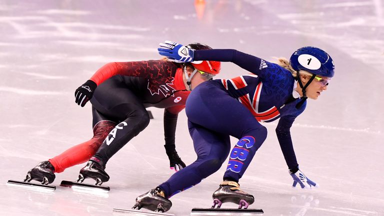 Christie still has hopes of winning a medal in the 1000m and 1500m events