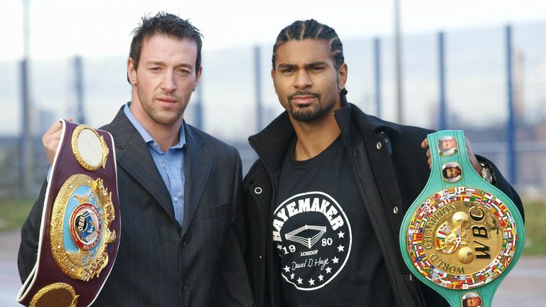 David Haye and Enzo Maccarinelli