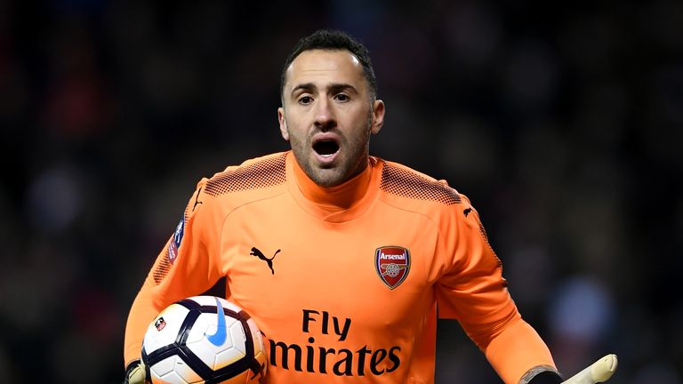 David Ospina will continue in goal in cup competitions, says Arsene Wenger 