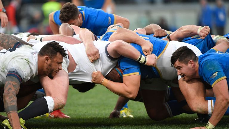 England scrum