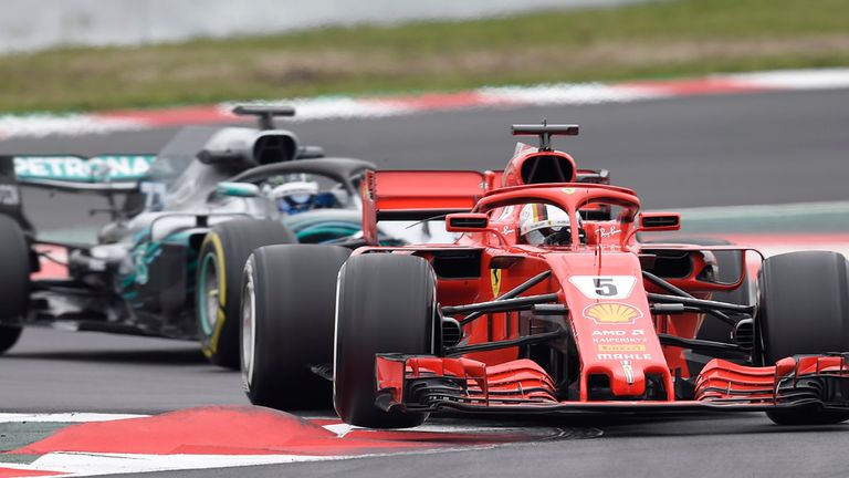 F1 18 Testing Day Two Sebastian Vettel Puts Ferrari Above Mercedes F1 News