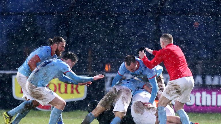 Will Ballymena be celebrating on Saturday night? (Image: Presseye)
