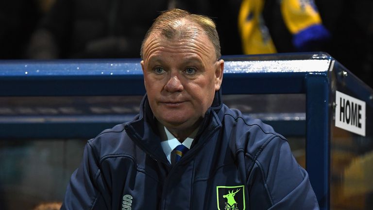 Former Mansfield Town manager Steve Evans, who resigned on February 27