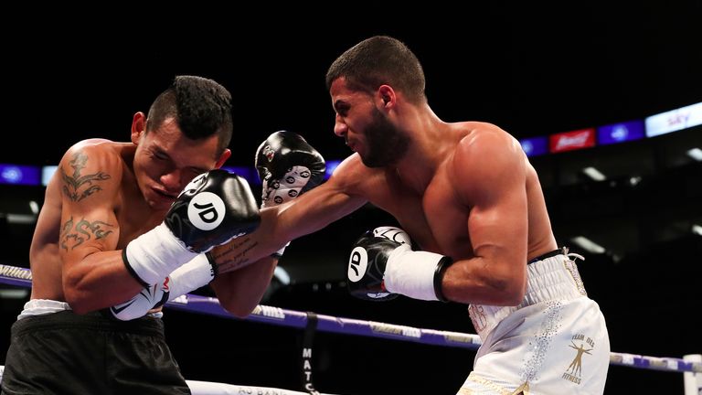 BRITISH BEEF PROMOTION
02 LONDON
PIC;LAWRENCE LUSTIG 
Super-Bantamweight contest
GAMAL YAFAI v JOSE HERNANDEZ