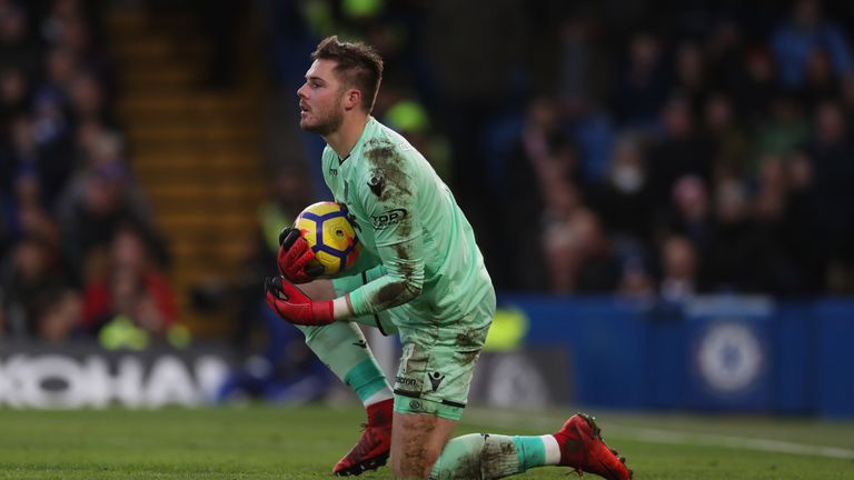 Jack Butland has been linked with a move away from Stoke