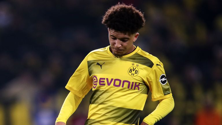 Jadon Sancho has impressed Borussia Dortmund's coaching staff