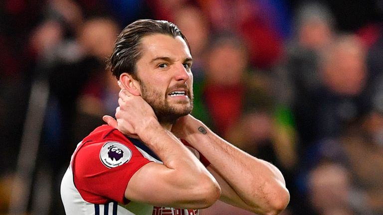 Jay Rodriguez missed a gilt-edged chance to put West Brom ahead in the early stages