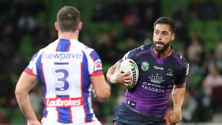 Jesse Bromwich has scored 183 tries in 299 appearances for Melbourne Storm