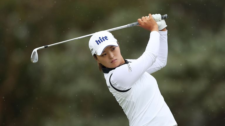 Jin Young Ko completed a wire-to-wire victory in Australia