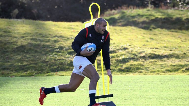 Jonathan Joseph  will be some sight bearing down on Patchell, says Eddie Jones
