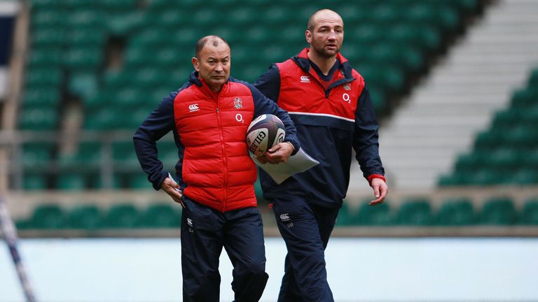 England have prepared for any Italy game plan, says Steve Borthwick (right)