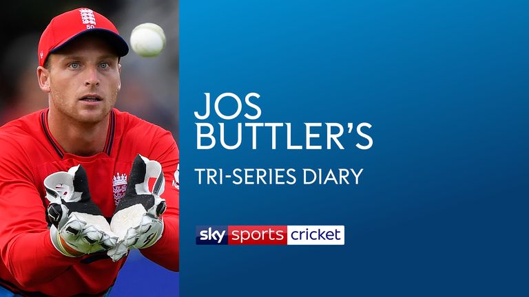Jos Buttler's T20 Tri-Series Diary