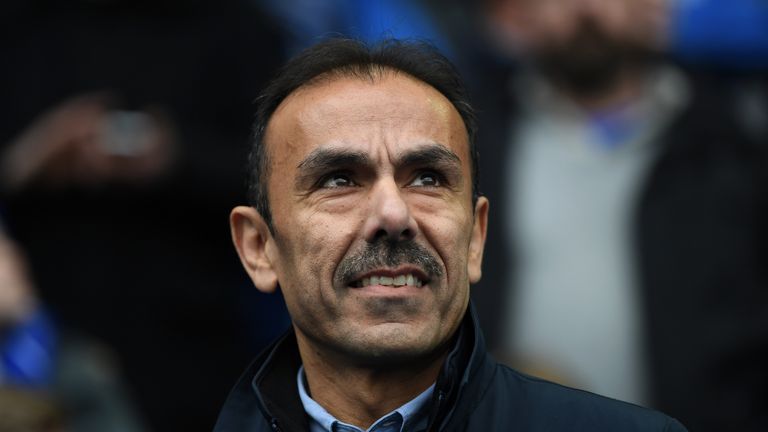 SHEFFIELD, ENGLAND - FEBRUARY 17:  Jos Luhukay, Manager of Sheffield Wednesday looks on prior to the The Emirates FA Cup Fifth Round between Sheffield Wedn