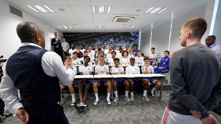 Troy Townsend and Rhys Chapman at the WONDERKID screening at Cobham