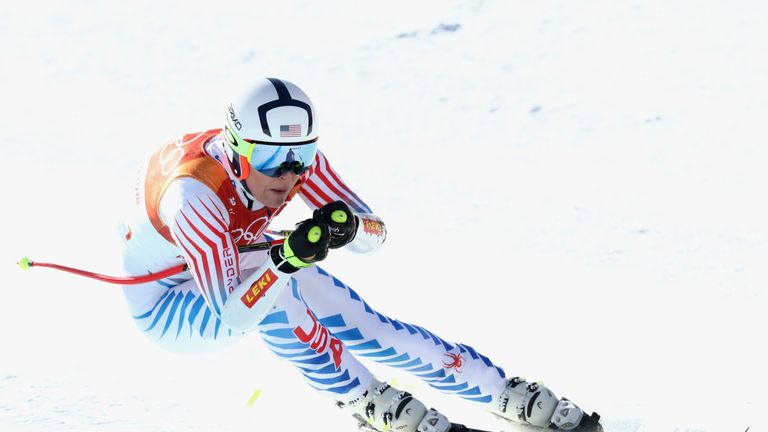 PYEONGCHANG-GUN, SOUTH KOREA - FEBRUARY 17:  Lindsey Vonn of the United States competes during the Alpine Skiing Ladies Super-G on day eight of the PyeongC
