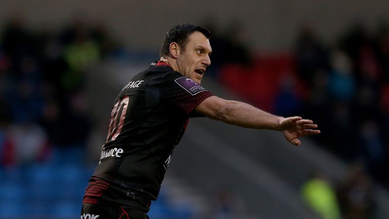 Lionel Beauxis of Lyon is back in the France line-up