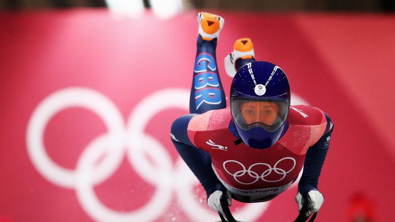 Team GB's Lizzy Yarnold became the first Team GB athlete to defend a gold medal at a Winter Olympics