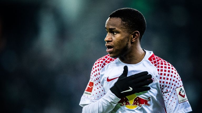 Ademola Lookman scored on his debut for RB Leipzig