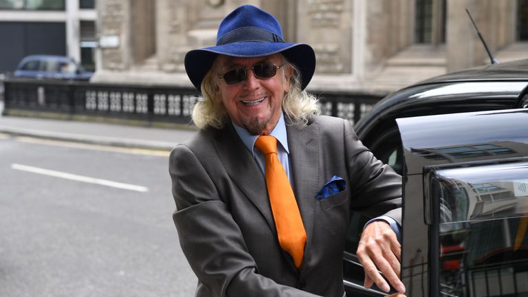 Owen Oyston arrives at the High Court in central London 