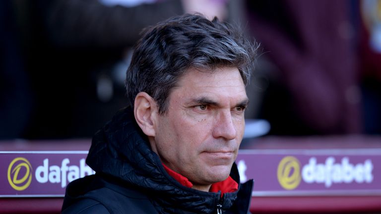 Mauricio Pellegrino ahead of the Premier League match between Burnley and Southampton at Turf Moor