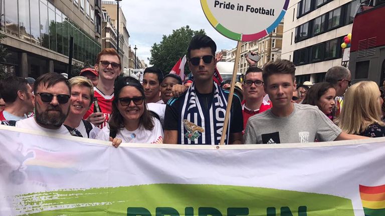 Over 40 LGBT supporter groups are now affiliated to Pride in Football 