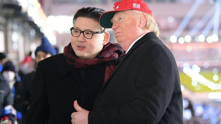 'US President Donald Trump' and 'Kim Jong-un' were surprise attendees as the Games got underway