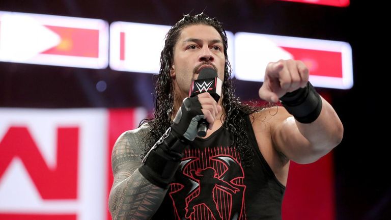 Roman Reigns delivered a passionate attack on Brock Lesnar for failing to attend Raw