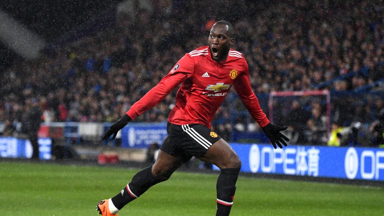 Romelu Lukaku fired Manchester United into an early lead