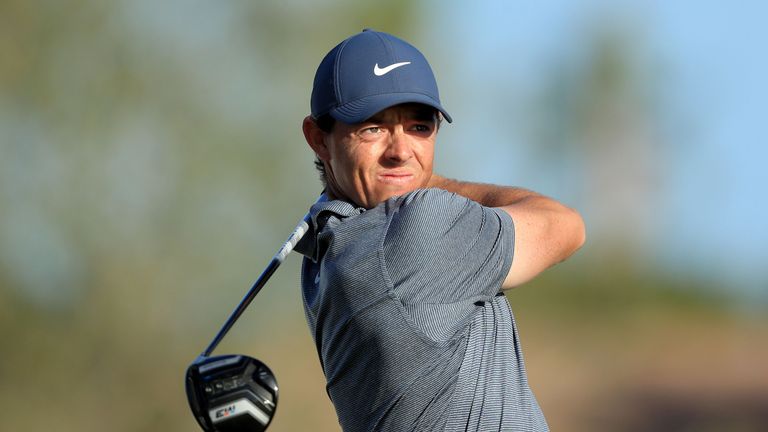 Rory McIlroy is out at 2:40pm with Harold Varner III