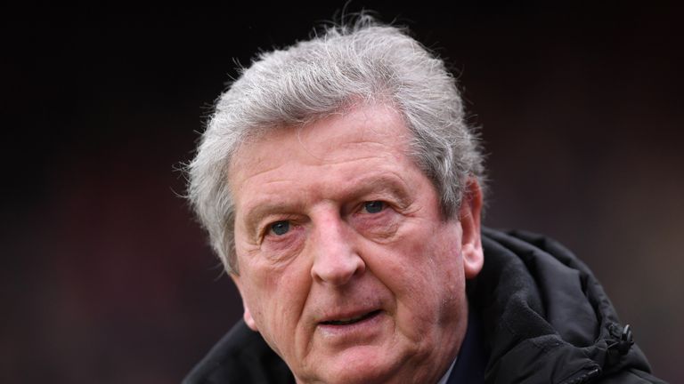 Crystal Palace manager Roy Hodgson looks on during the Premier League match between Crystal Palace and Newcastle United at 