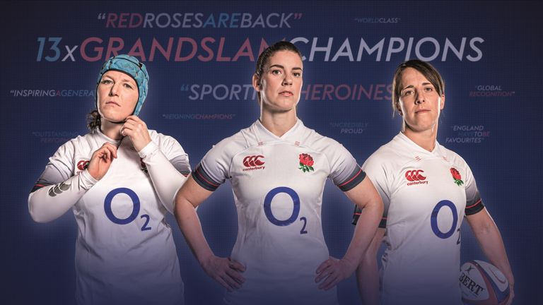 You can watch all of England's women's Six Nations games live only Sky Sports