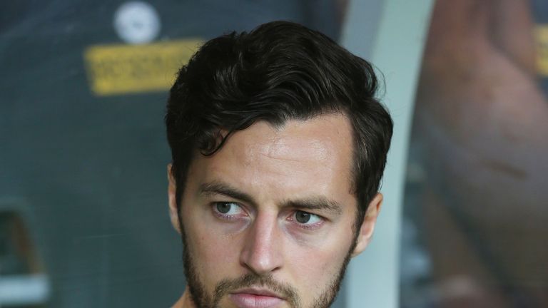Ryan Mason during the Premier League match between Hull City and Arsenal at the KCOM Stadium on September 17, 2016