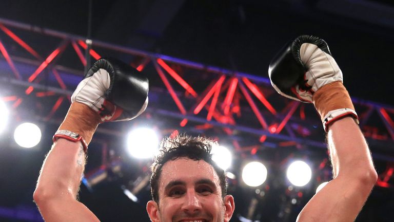 Scott Westgarth pictured in 2014 during his win over Lee Nutland in their Light Heavyweight bout at City Academy, Bristol