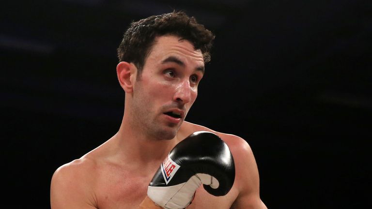 Scott Westgarth pictured in 2014 during his win over Lee Nutland in their Light Heavyweight bout at City Academy, Bristol