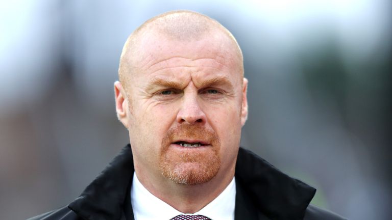 LONDON, ENGLAND - JANUARY 13:  Sean Dyche, Manager of Burnley looks on prior to the Premier League match between Crystal Palace and Burnley at Selhurst Par
