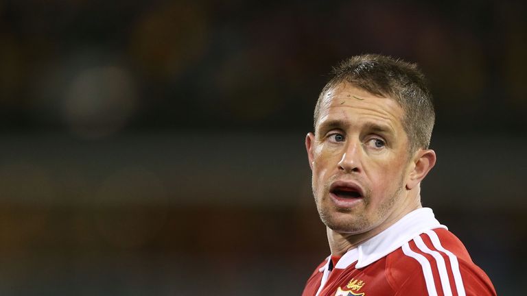 CANBERRA, AUSTRALIA - JUNE 18:  Shane Williams of the Lions looks on during the International tour match between the ACT Brumbies and the British & Irish L