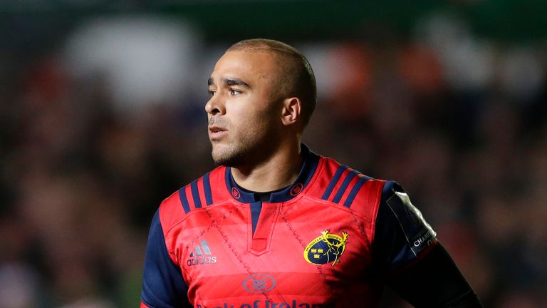 Simon Zebo will be playing in his final game at Thomond Park on Saturday