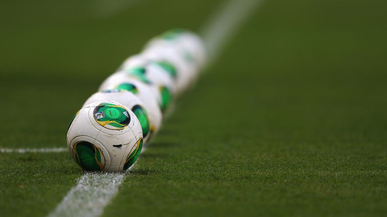 FORTALEZA, BRAZIL - JUNE 27:  General View of matchballs prior to the FIFA Confederations Cup Brazil 2013 Semi Final match between Spain and Italy at Caste