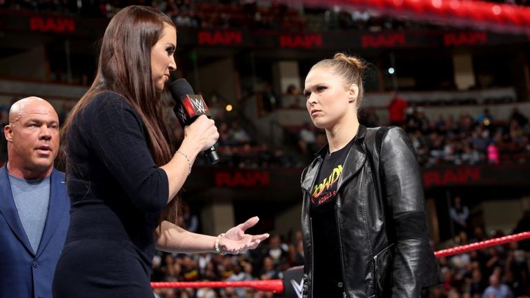 Stephanie McMahon apologised to Ronda Rousey - but that wasn't the end of it